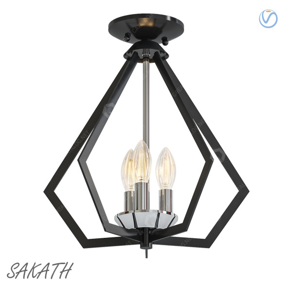 Lámpara de araña Sakath Modelo 3D