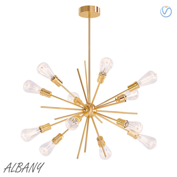 Kronleuchter Albany 3D-Modell