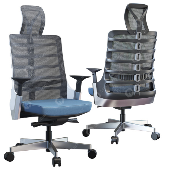 Офісний стілець UPLIFT Desk Vert Ergonomic 3D модель