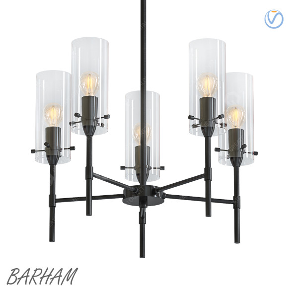 Chandelier Barham 3D model