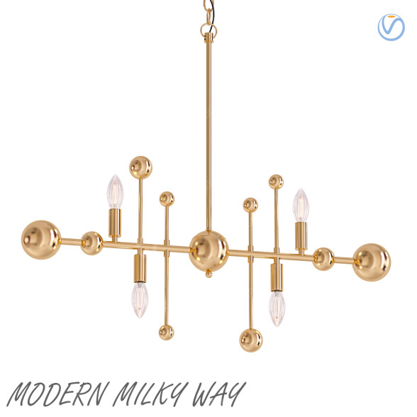 Kronleuchter Modern Milky Way 3D-Modell