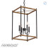 Kronleuchter Rectangle Farmhouse Hanging - SH.X