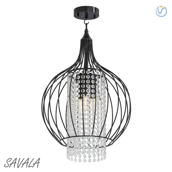 Люстра Savala by Warehouse of Tiffany 3D модель