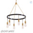 Chandelier Modern Style Golden Wheel - SH.X