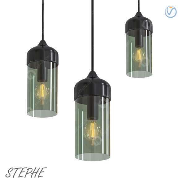 Pendant Lamp Stephe Glass 3D model