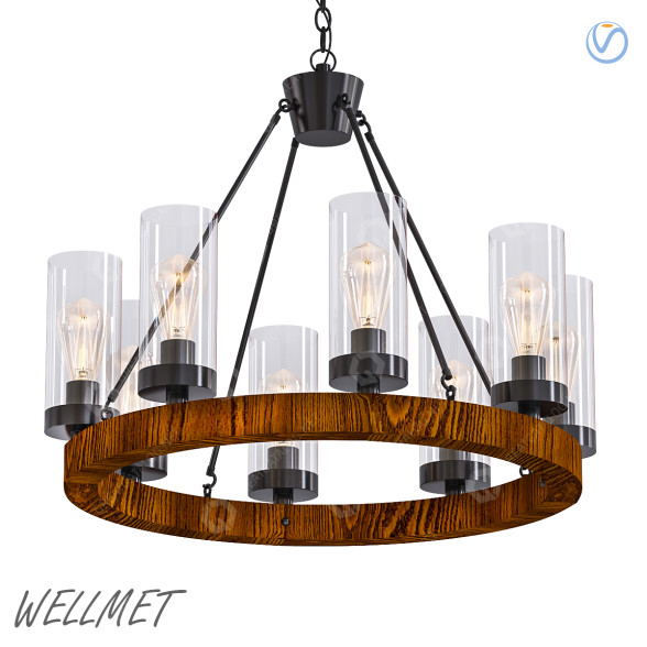 Chandelier Wellmet 3D model