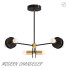 Chandelier Modern Black Gold - SH.X