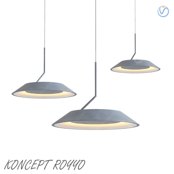 Pendant Lamp Koncept Royyo 3D model