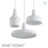 Lámparas colgantes Nordic Wood Glass - SH.X