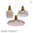 Lámparas colgantes Nordic Wood Glass - SH.X