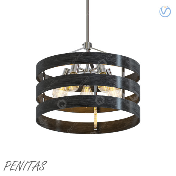 Lámpara de araña Penitas Modelo 3D