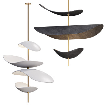 Pendant Lamps  1stDibs Antigone by Elsa Foulon 3D model