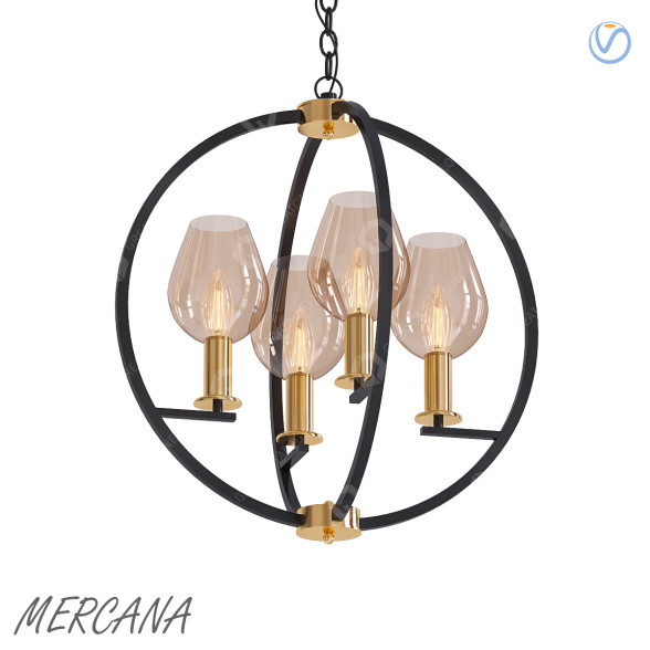 Люстра Mercana 3D модель