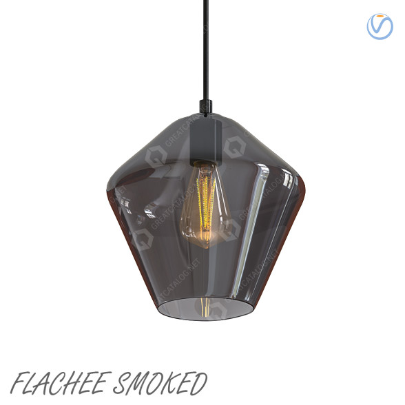 Підвісний світильник Flachee Smoked 3D модель