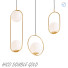 Lámparas colgantes Hico Double Gold - SH.X