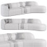 Диван Homary Curved Faux-Fur Polyester - Isomiddinvfx1995
