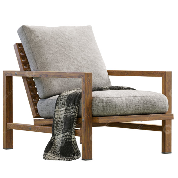Sessel Minotti Quadrado 3D-Modell
