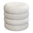 Pouf Golden Lighting Mecca Boucle Round Storage - artpolka