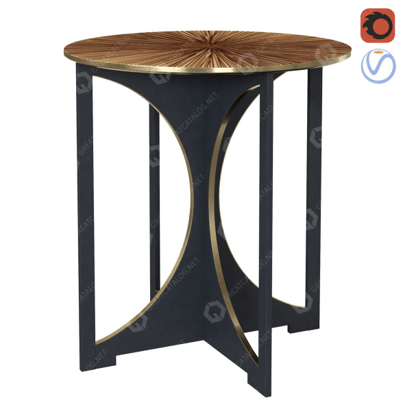 Mesa de centro R Hughes Catalina Modelo 3D