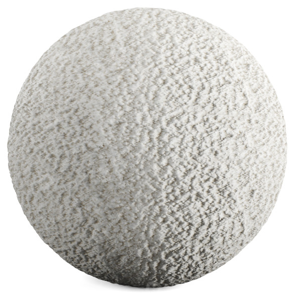 Stoff Boucle PBR Material 3D-Modell