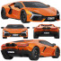 Coche Lamborghini Revuelto - zifir3d