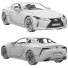 Автомобиль Lexus LC - zifir3d