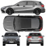 Автомобіль Mercedes-Benz A-Class AMG 2023 - zifir3d
