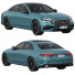 Samochód Mercedes-Benz E-Class AMG-line - zifir3d