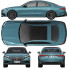 Samochód Mercedes-Benz E-Class AMG-line - zifir3d