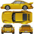 Voiture Porsche 964 Carrera RS - zifir3d