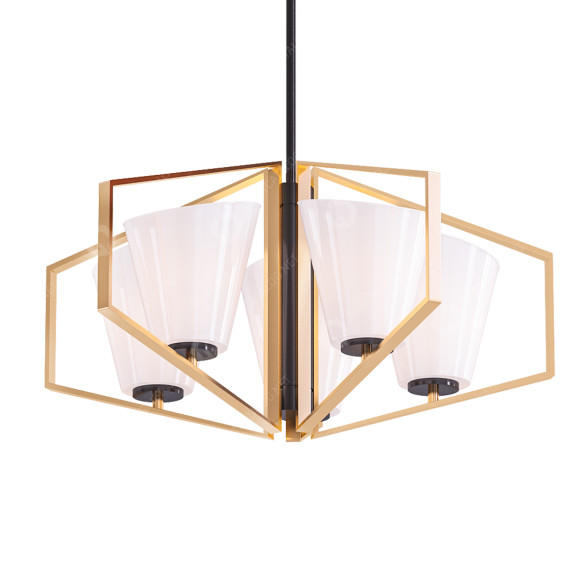 Kronleuchter Maxim Lighting Oblique 3D-Modell