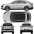 Автомобіль Porsche Cayenne E-Hybrid Coupe - zifir3d