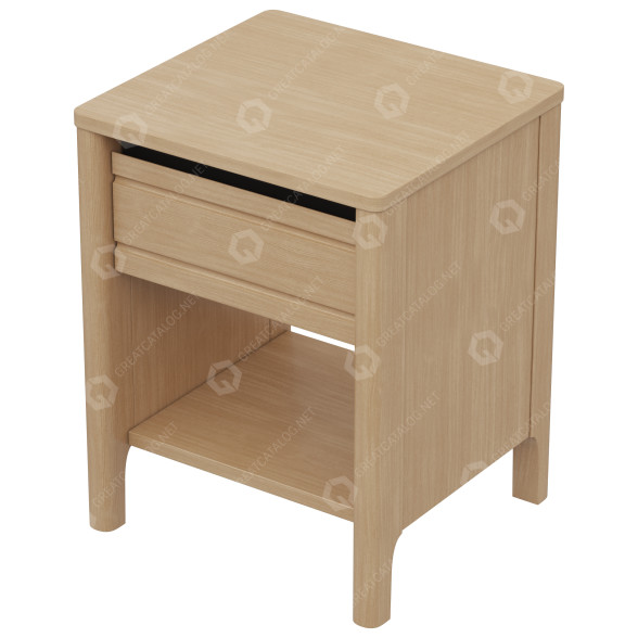 Тумбочка Dantone Home Home Office Nightstand 3D модель