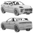 Coche Porsche Cayenne Turbo GT - zifir3d