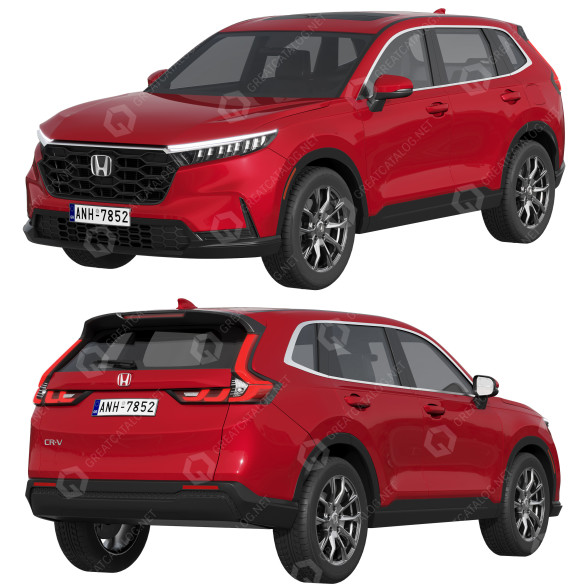 Car Honda CR-V 3D model