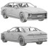 Auto Hyundai Grandeur - zifir3d