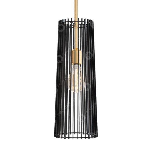 Lampa wisząca Shades of Light Concertina model 3D