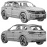Автомобіль Volkswagen Touareg 2024 - zifir3d