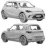 Автомобіль Mercedes-Benz Smart 1 - zifir3d