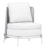 Крісло та пуф Minotti Tape Cord Outdoor - QrisTina