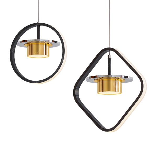 Lámparas colgantes Bedside Chandelier Modelo 3D
