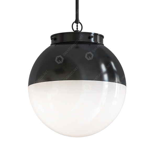 Підвісний світильник Hector Finch Hector Glass Globe Medium 3D модель