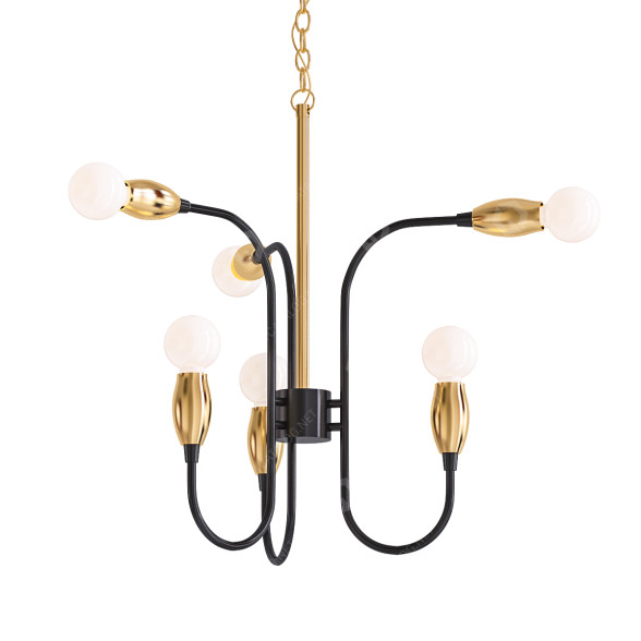 Kronleuchter Hudson Valley Lighting Mitzi 3D-Modell