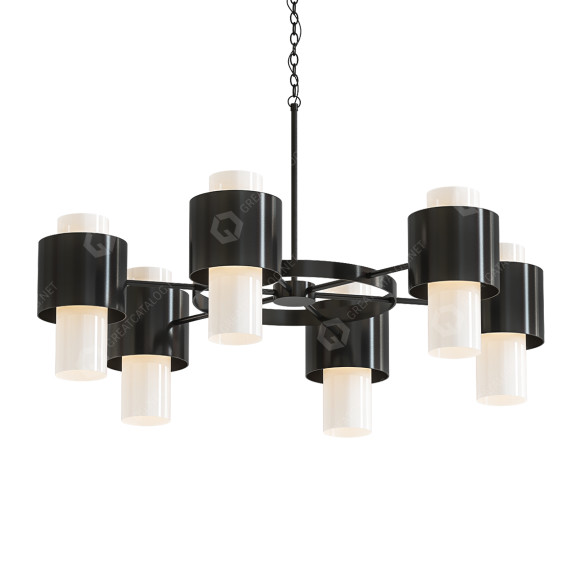 Chandelier Socrates by Noir 3D model