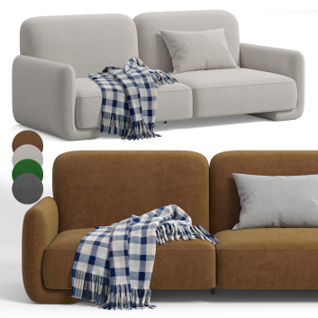 Sofa Boucle Balzac Paris X LRI by La Redoute