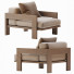 Sillón Minotti Alison Iroko Outdoor - SIaArt