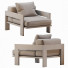 Sillón Minotti Alison Iroko Outdoor - SIaArt