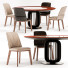 Mesa y sillas Cattelan Italia Belinda - Nurilloo