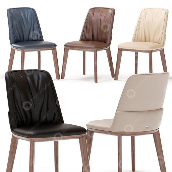 Stuhl Cattelan Italia Belinda 3D-Modell