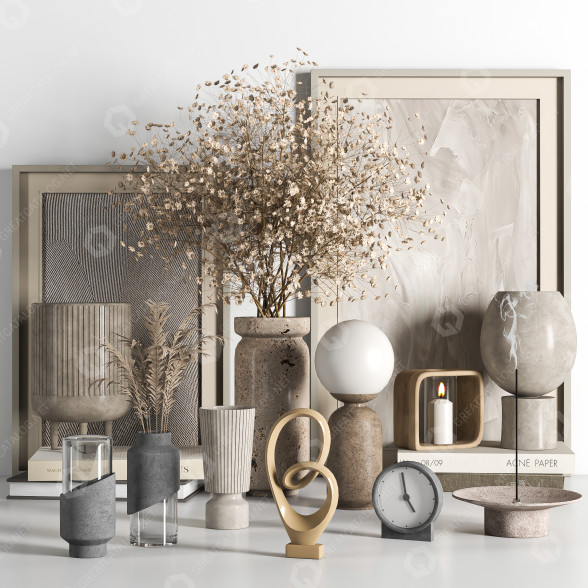 Декор Set 022 3D модель